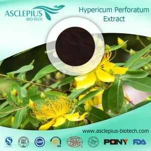 Hypericum Perforatum, Forsythia Suspensa extraktpulver leverantör grossist/ De aktiva ingredienserna är Hypericin